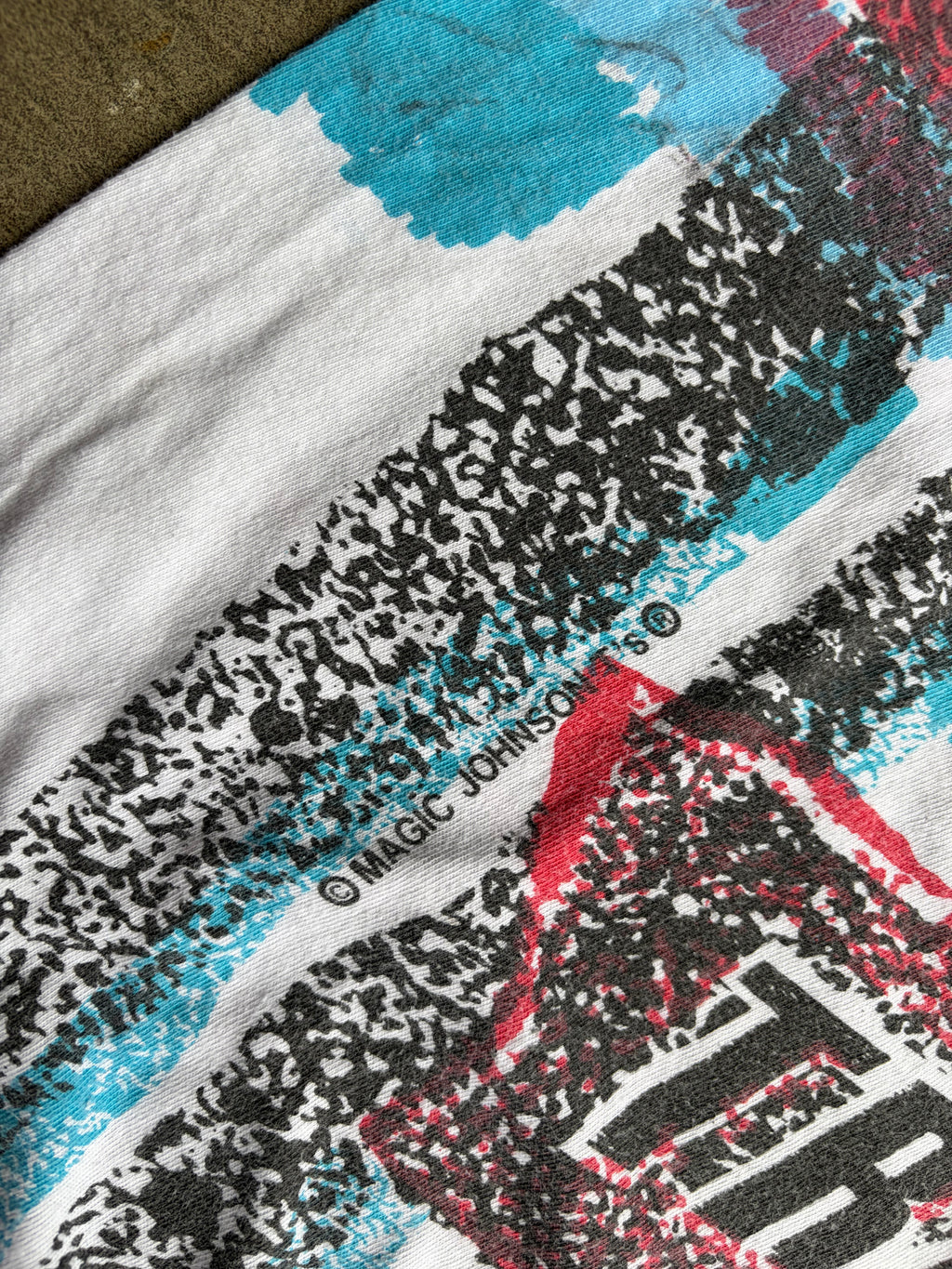 90s Portland Trailblazers Magic Johnson T’s AOP