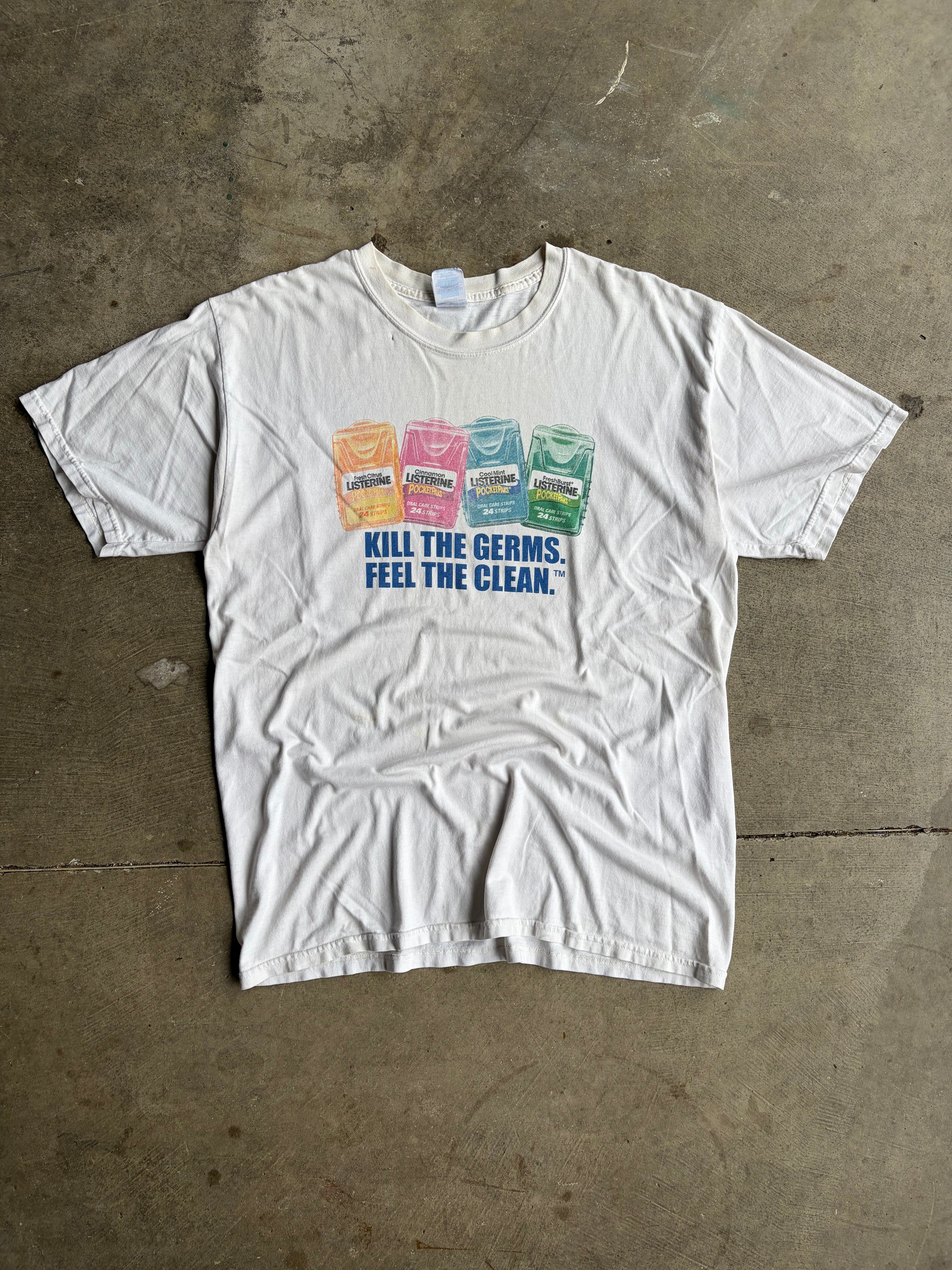 Vintage Listerine Breath Strip Promo Shirt
