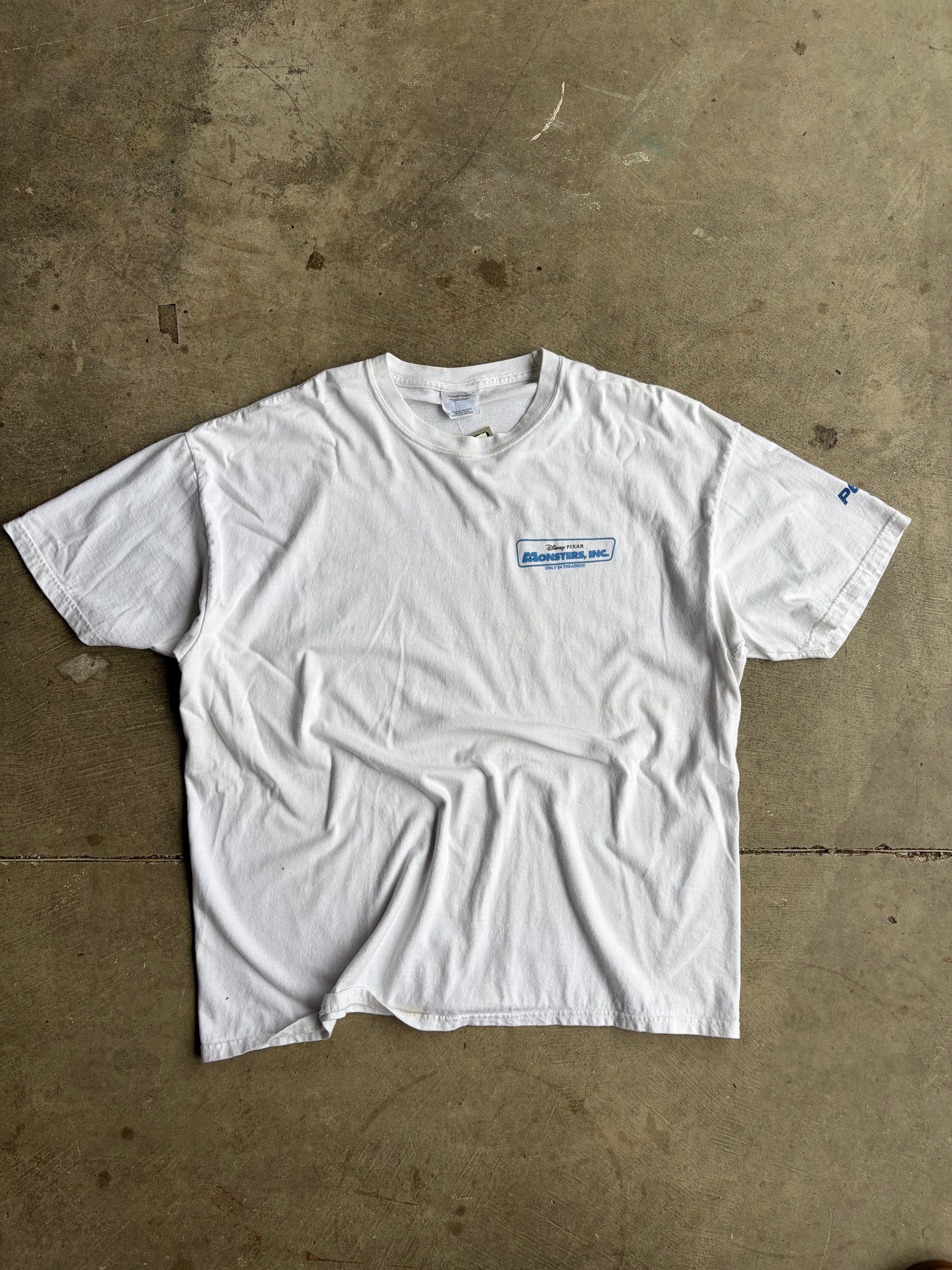 2001 Monsters Inc Movie Promo Shirt - XL