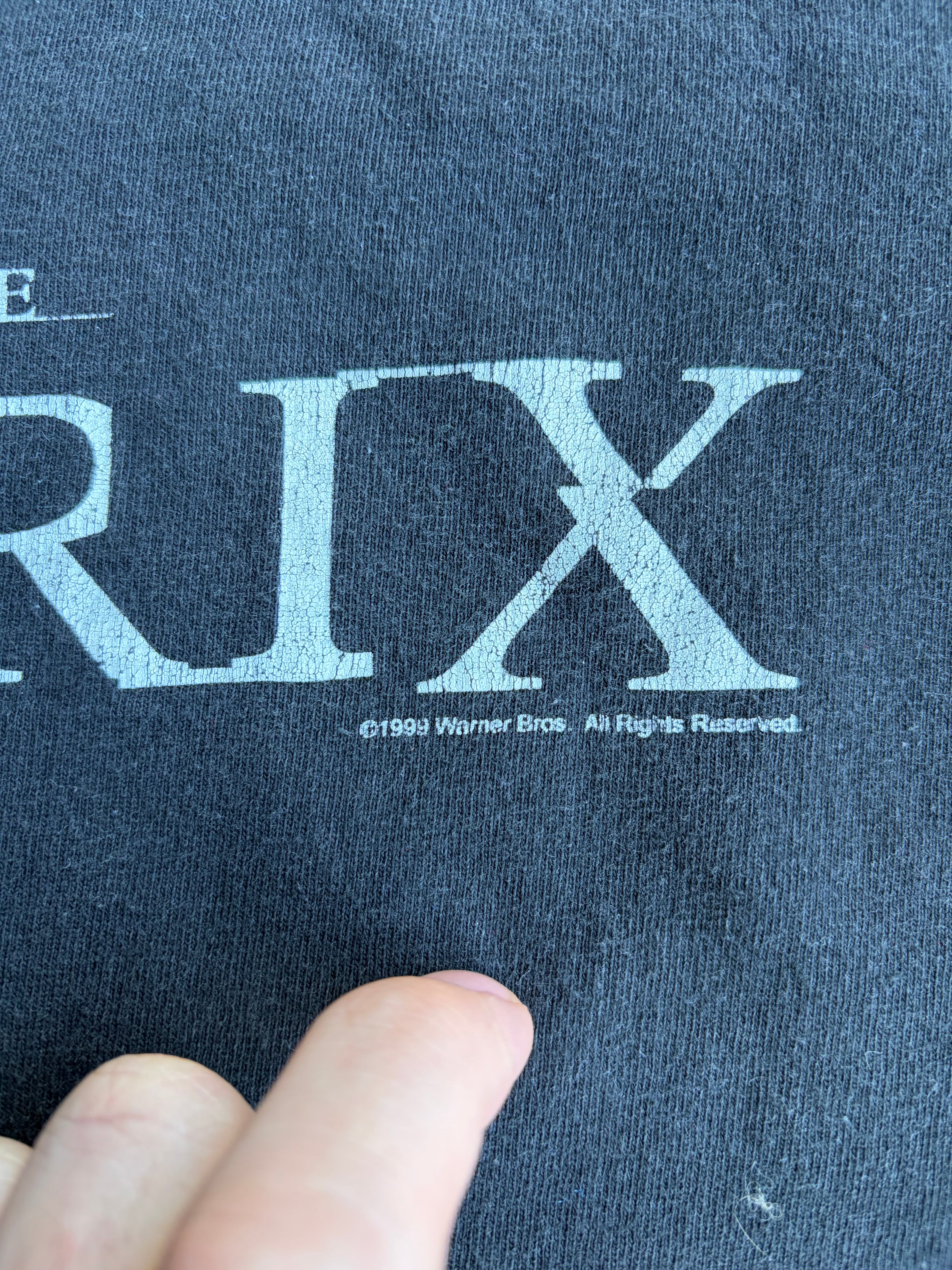 1999 The Matrix Movie Promo Shirt