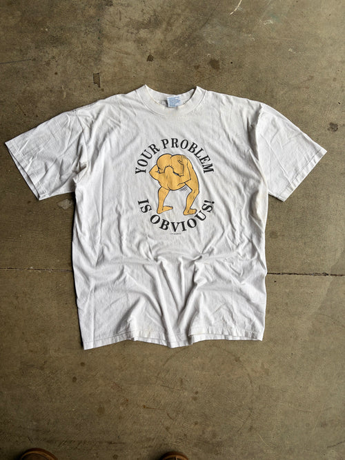 1991 Raunchy Head Up Your Ass Shirt - XL