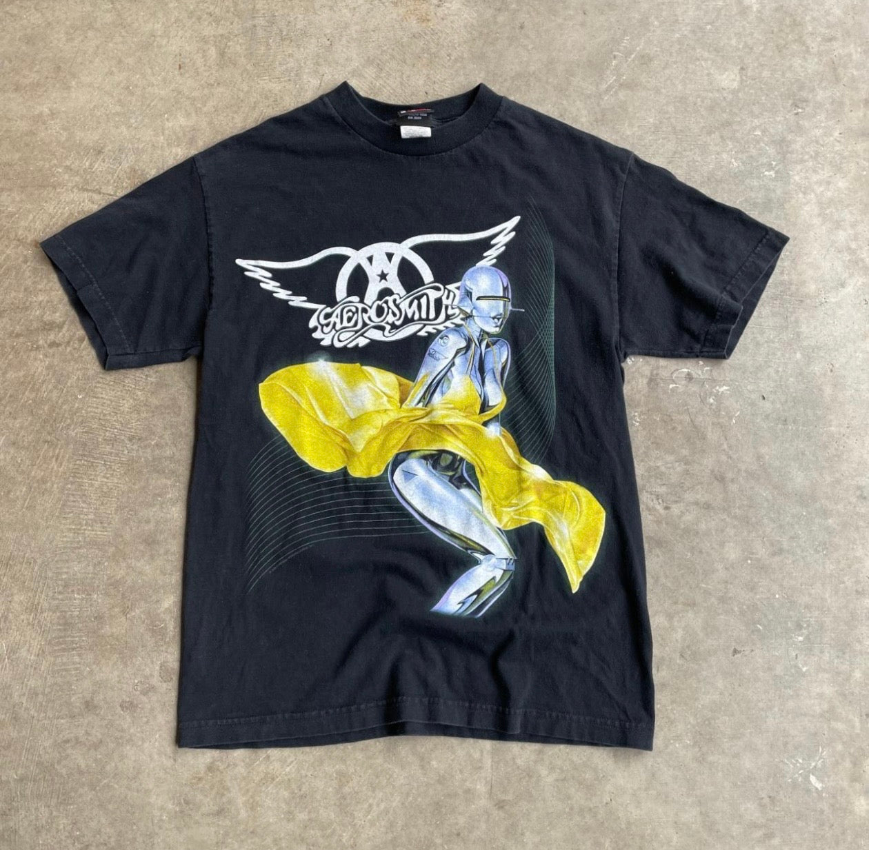 Aerosmith Hajime Sorayama Just Push Play Tee