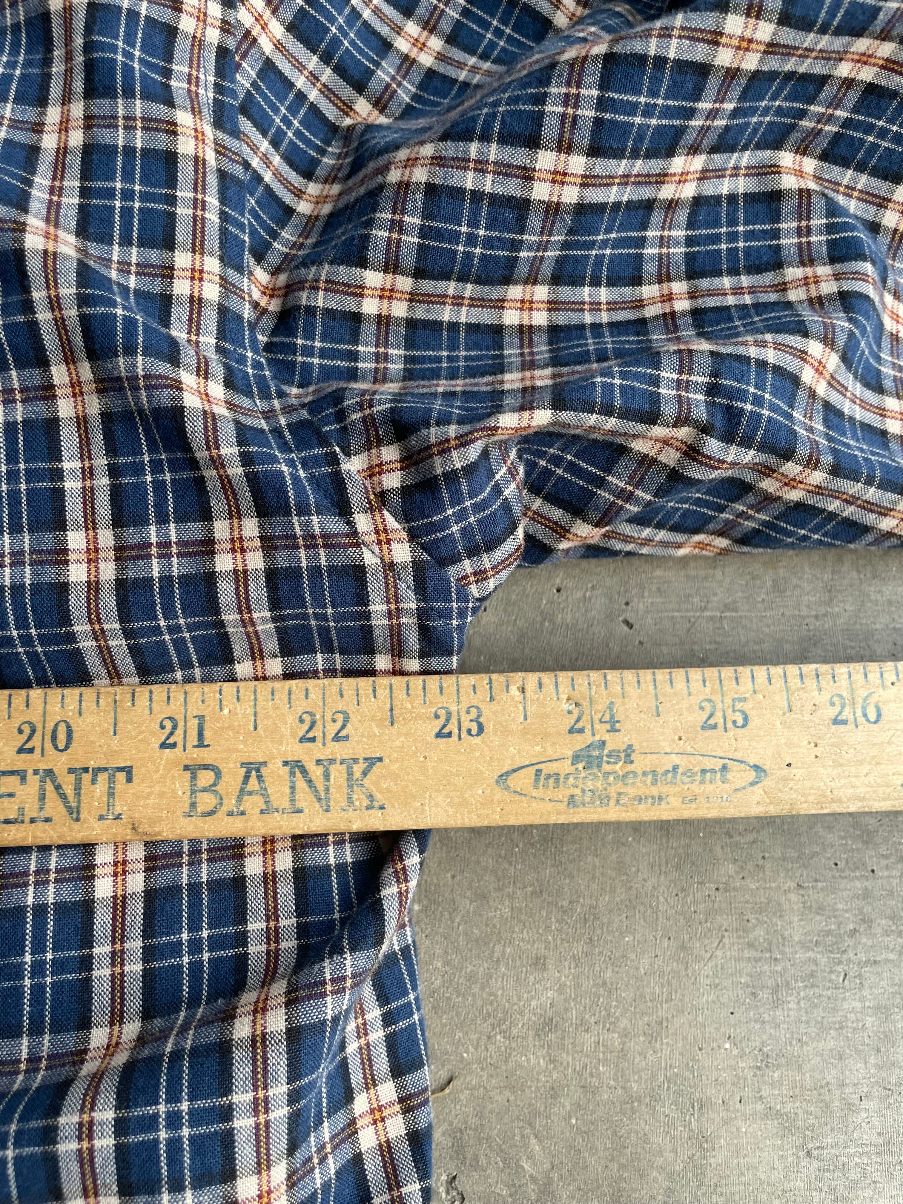 West Coast Choppers Boxy Cropped Flannel Size M