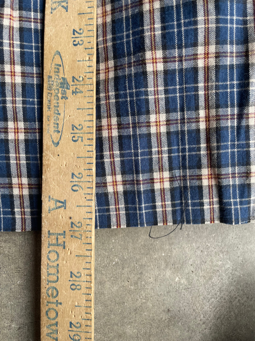 West Coast Choppers Boxy Cropped Flannel Size M