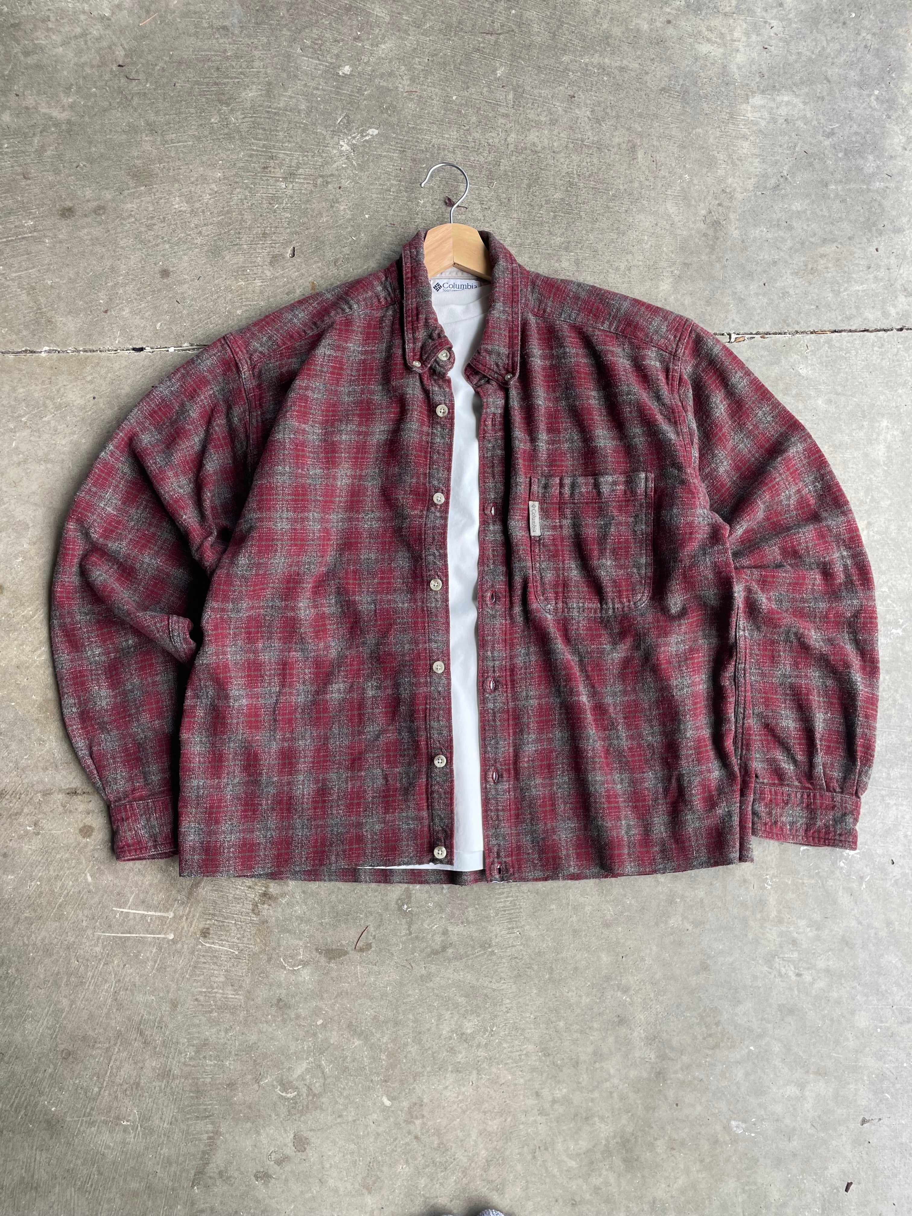 Boxy Cropped Flannel Size M