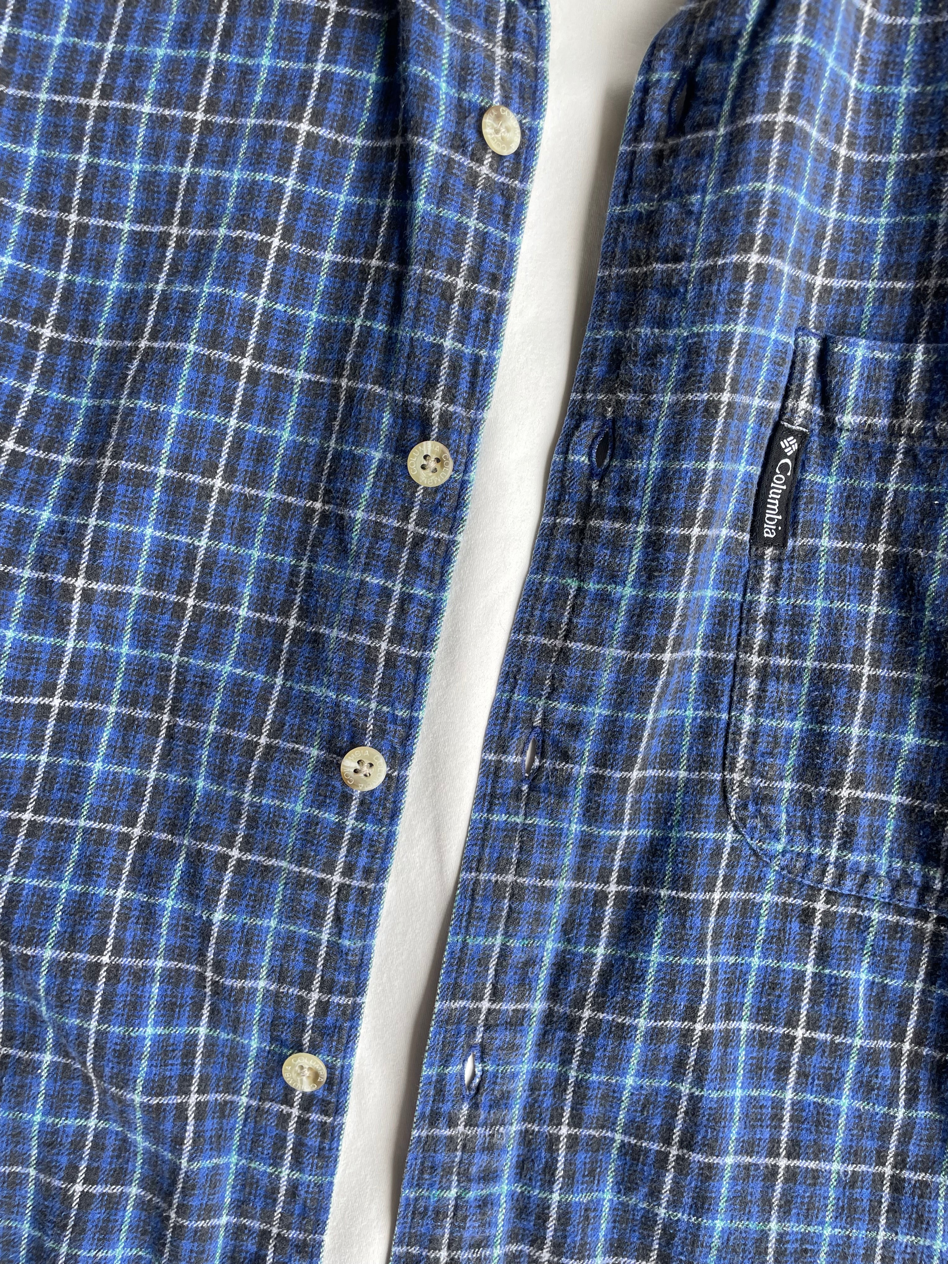 Boxy Cropped Flannel Size M