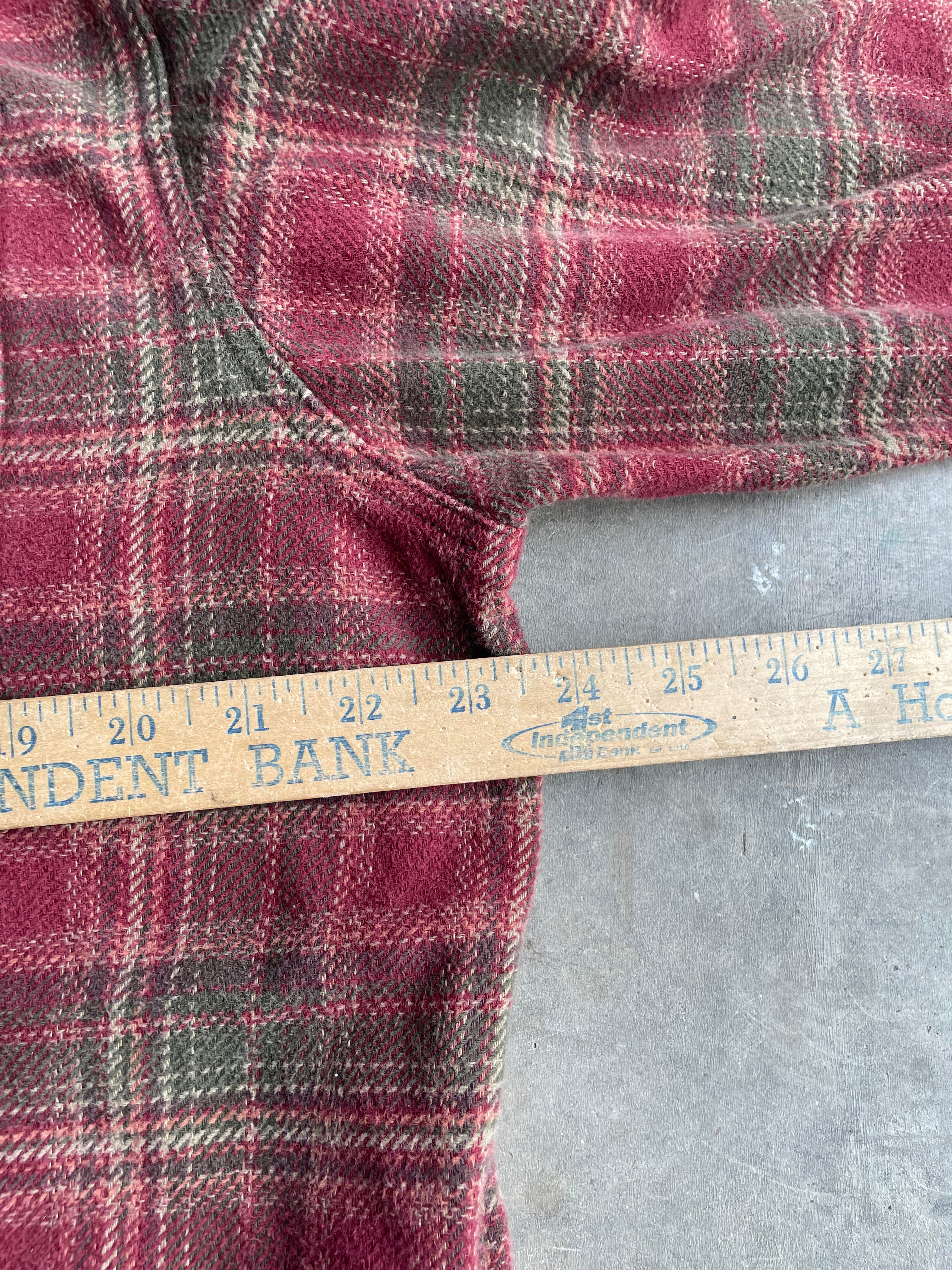 Red Plaid Orvis Thick Flannel