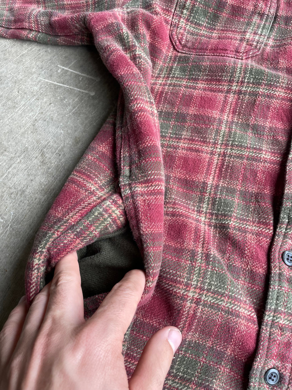 Red Plaid Orvis Thick Flannel