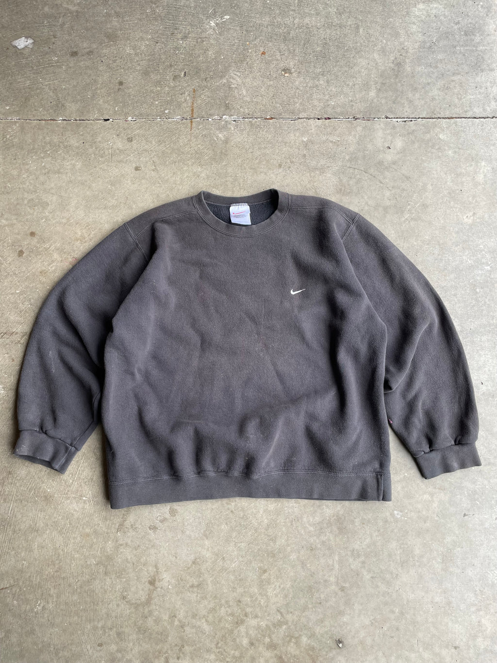 90s Nike Sweatshirt Faded Black Size L