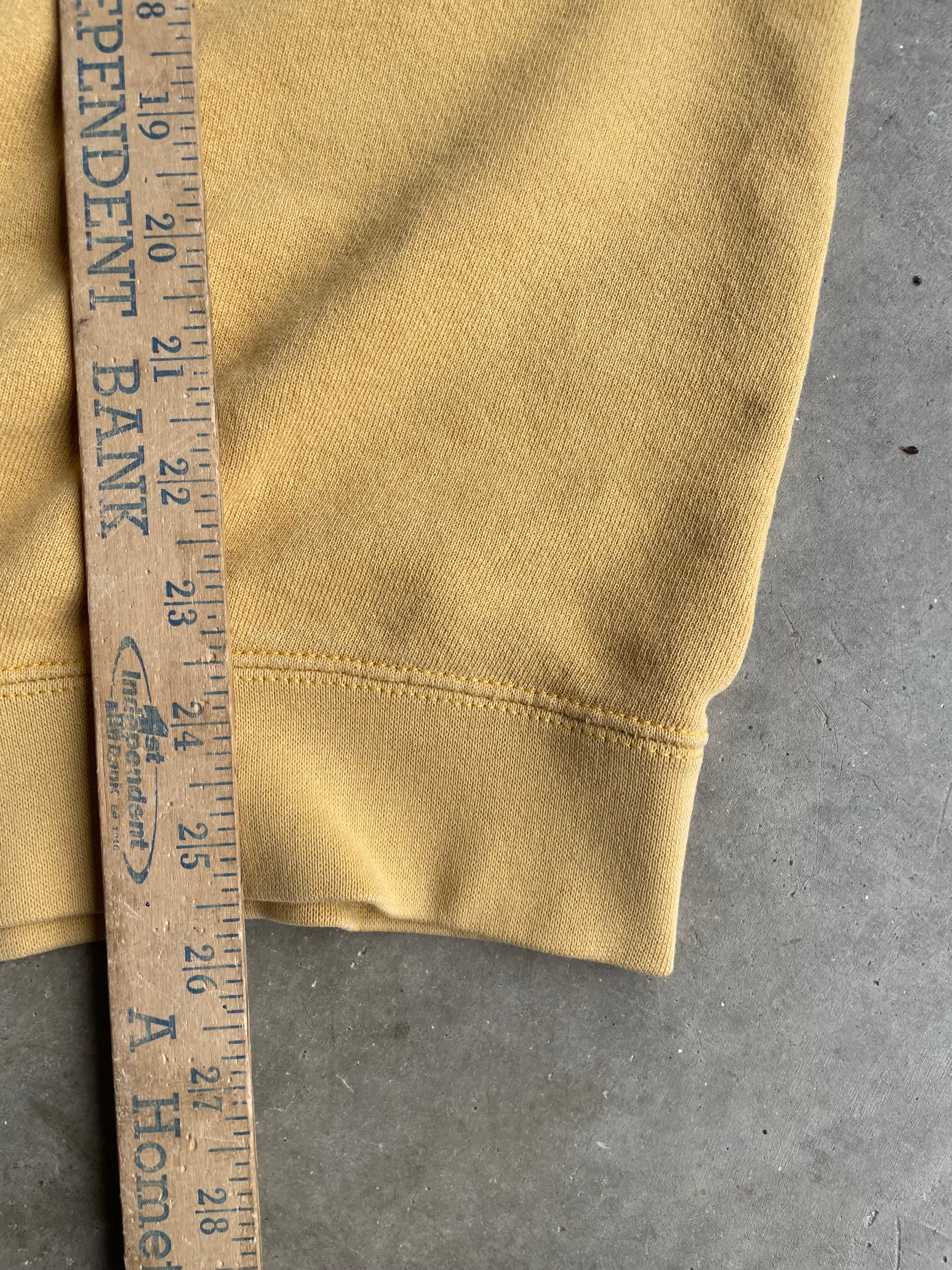 90s Nike Sweatshirt "Honey Yellow" Size L