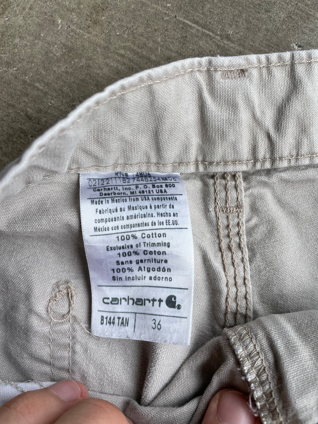 Tan Carhartt Shorts Size 36