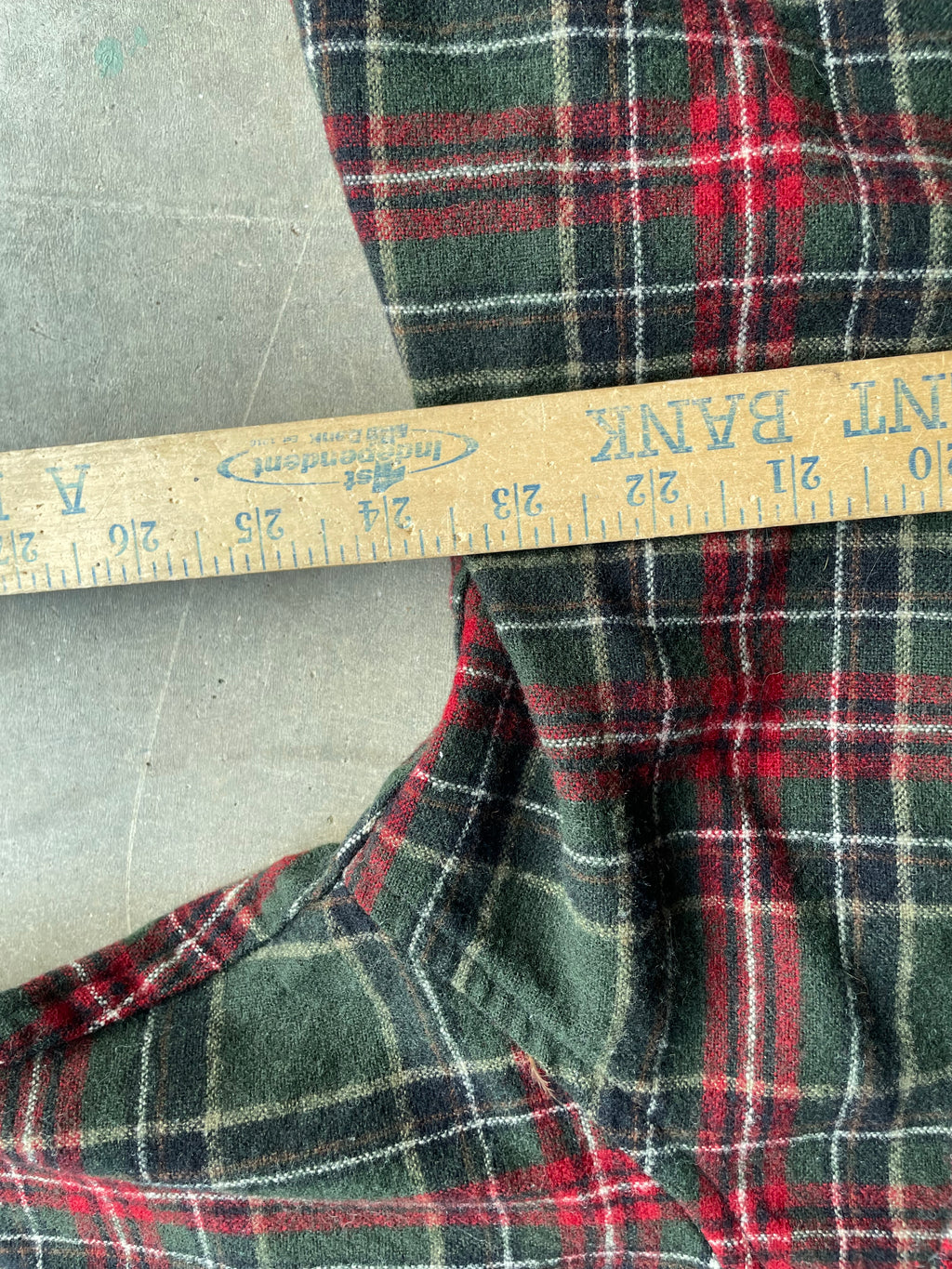 Green and Red Pendleton Flannel Size XL