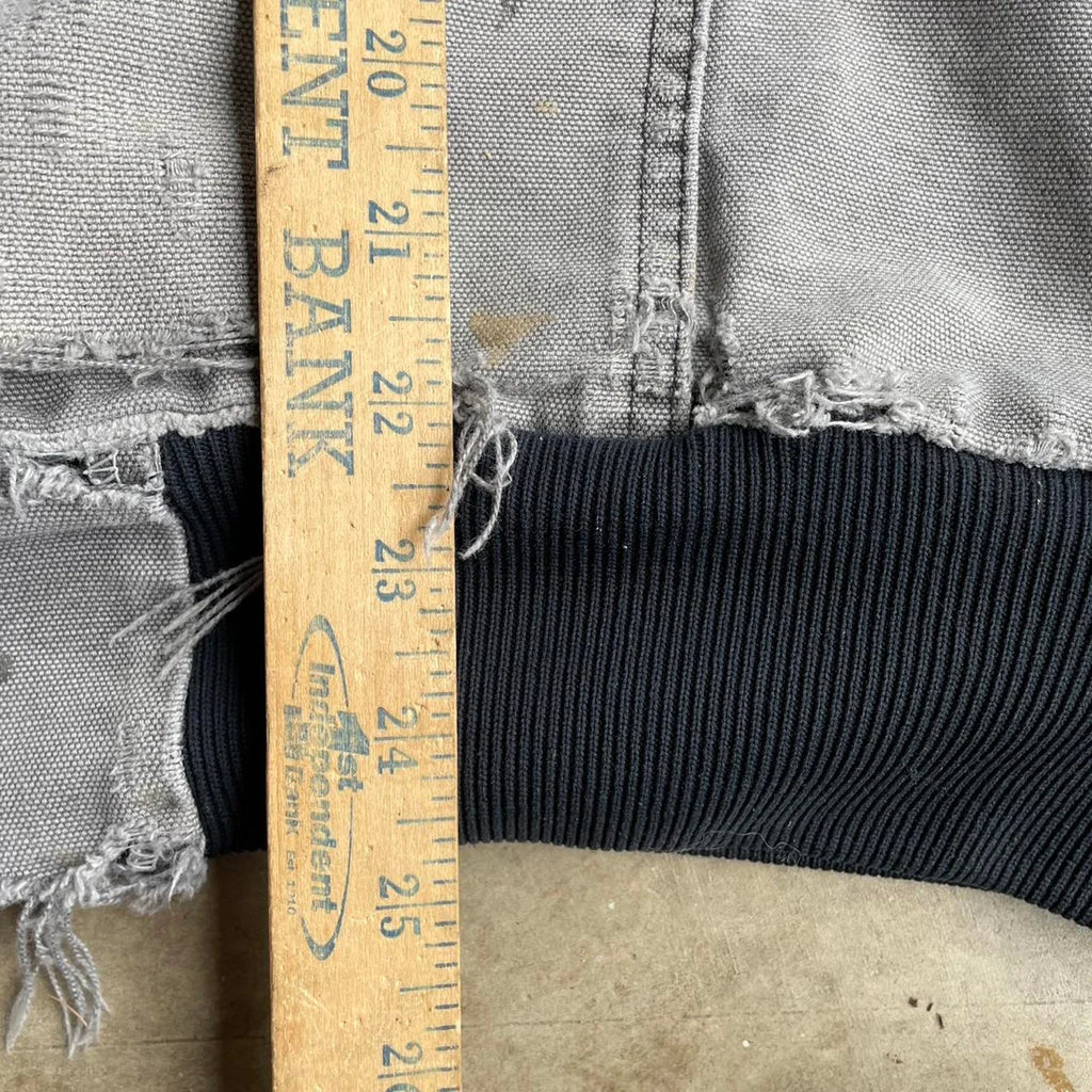Carhartt Hooded Jacket Super Faded and Distressed - Fits like M