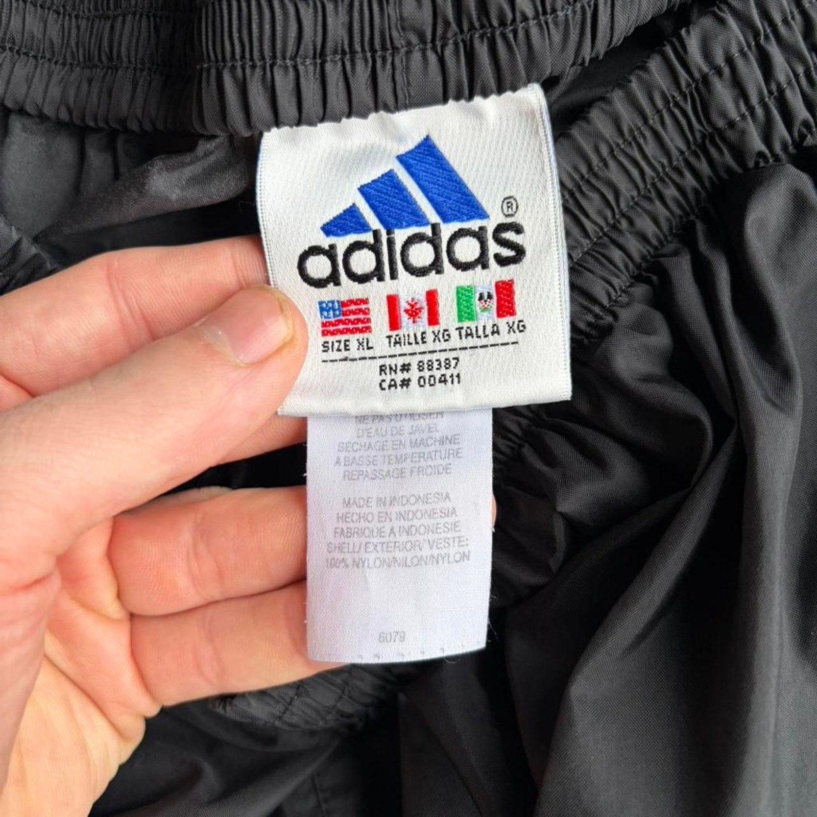 1990s Vintage Adidas Trackpants