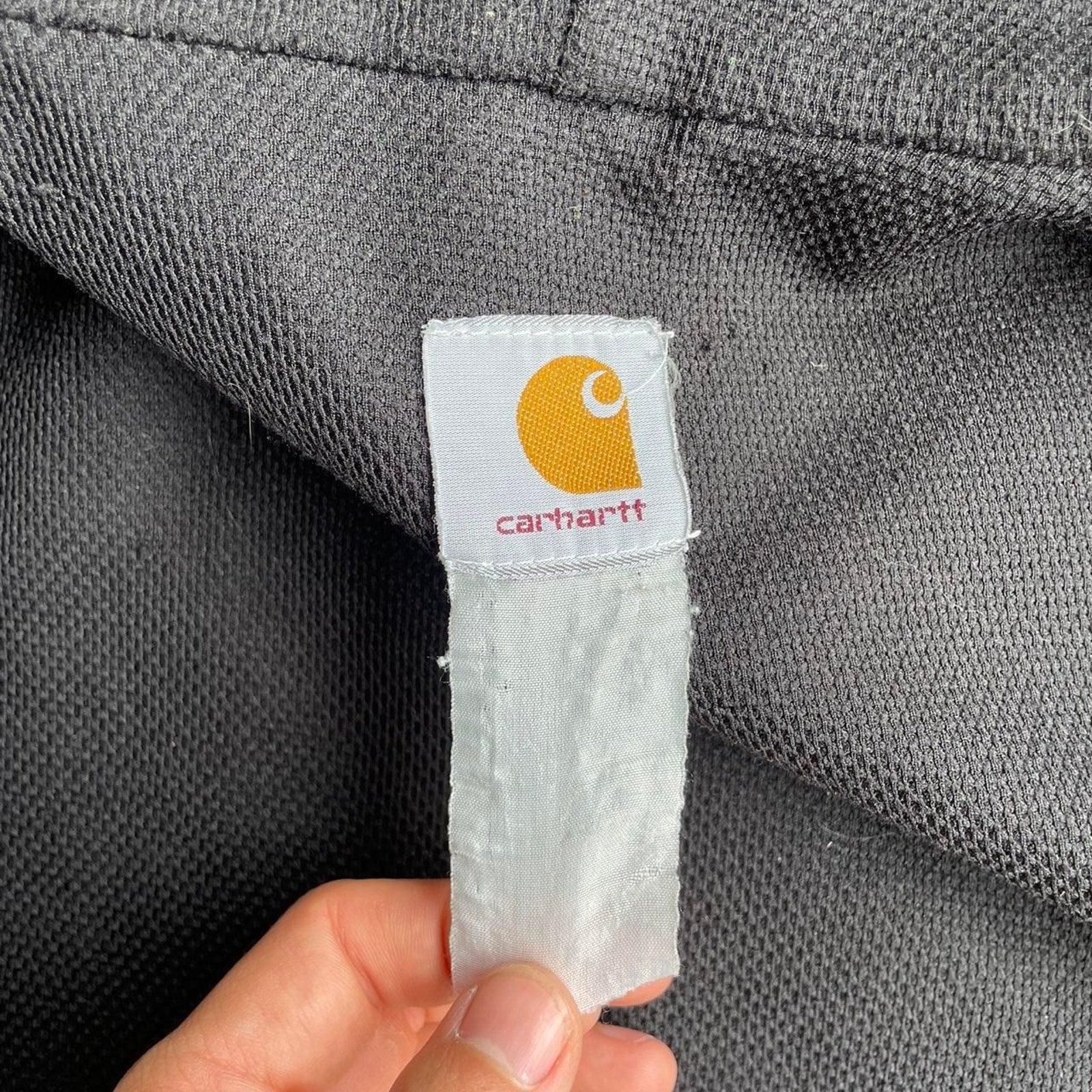 Carhartt Hooded Jacket Super Faded and Distressed - Fits like M