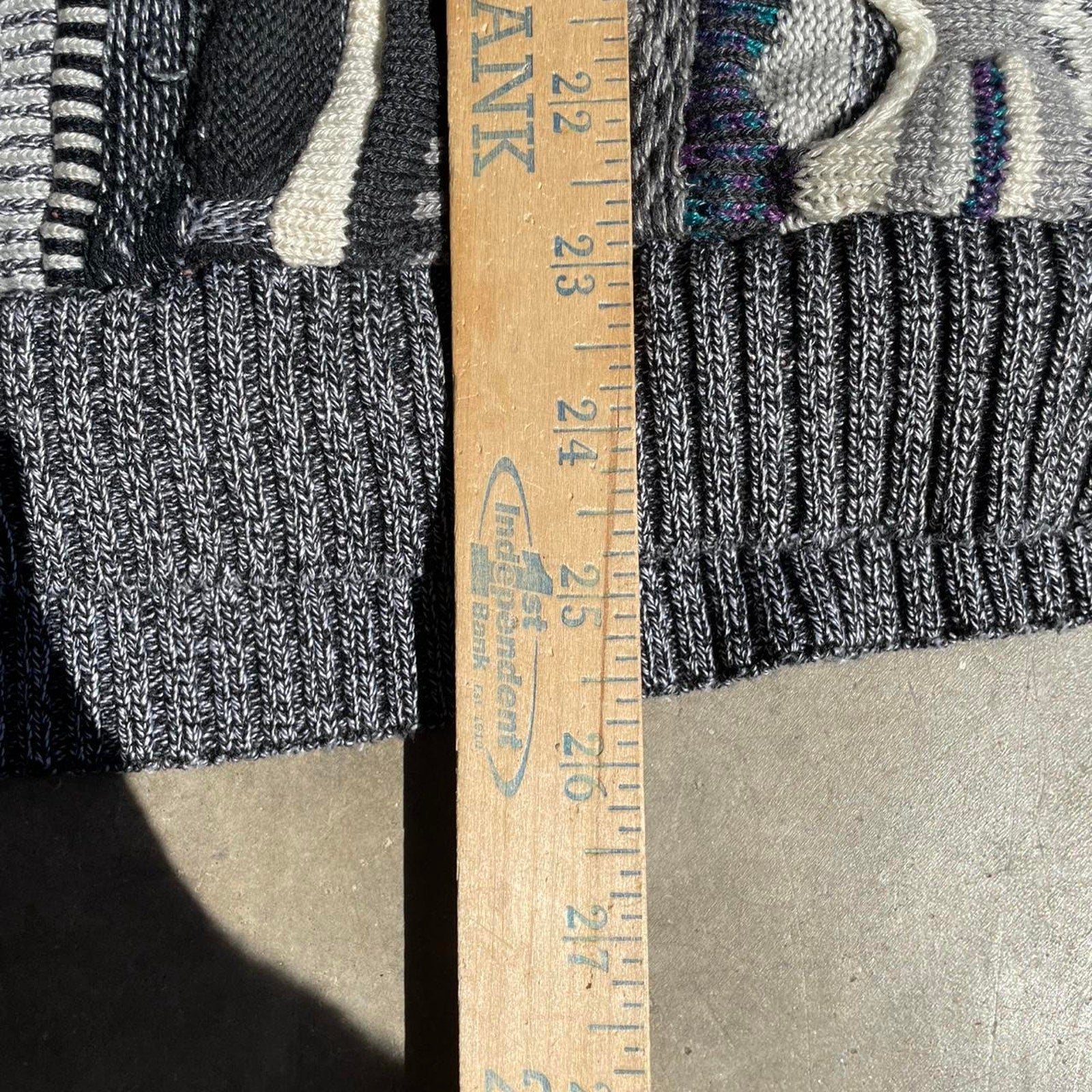 Coogi-inspired 3d Knit Sweater Size XL